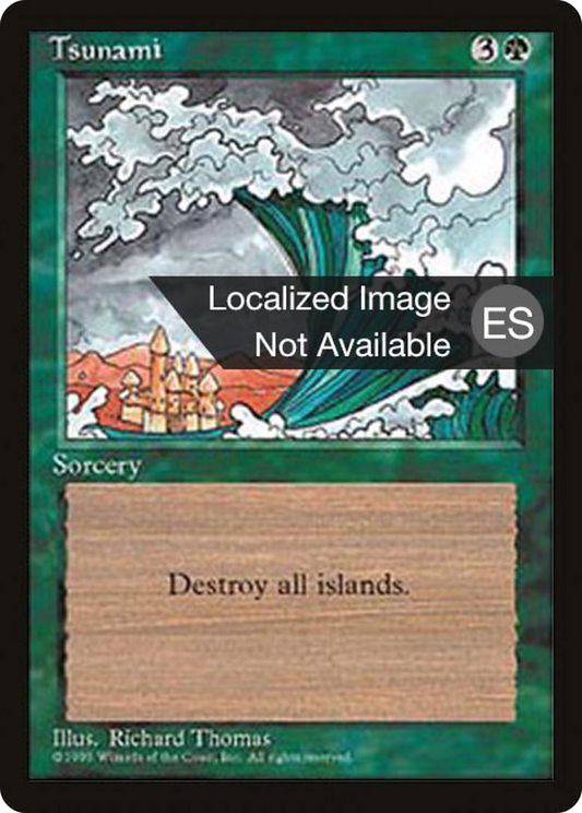 Tsunami (4BB-278) - Fourth Edition Foreign Black Border