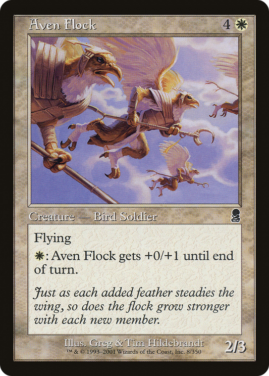 Aven Flock (ODY-008) - Odyssey Foil