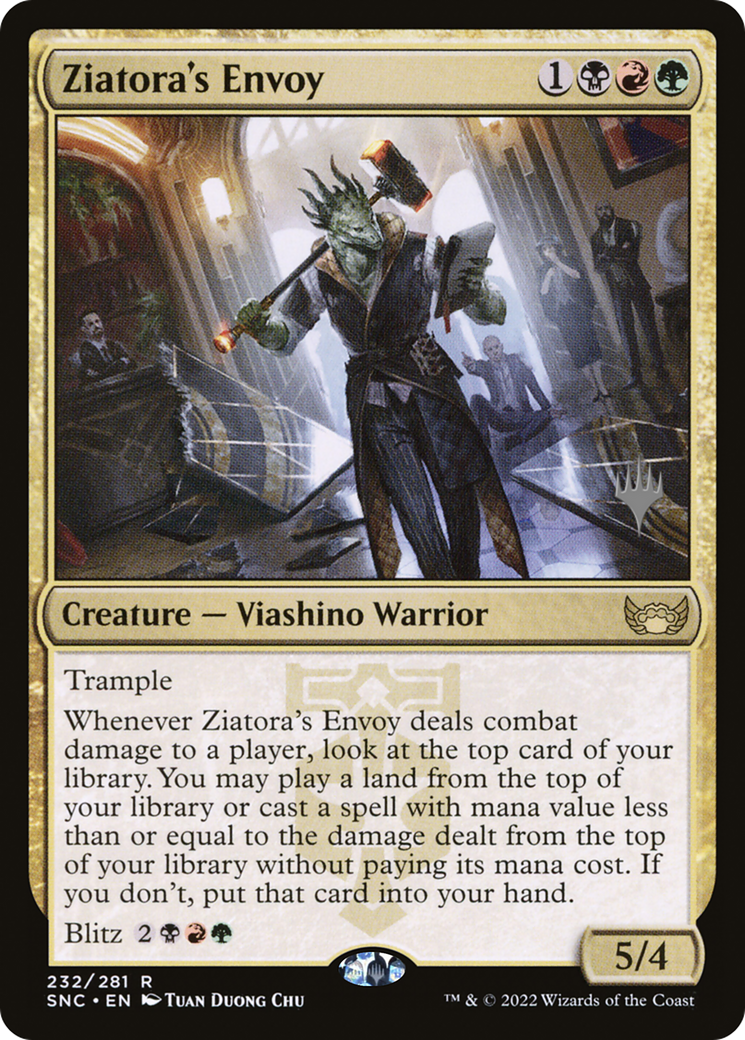 Ziatora's Envoy (PSNC-232P) - Streets of New Capenna Promos