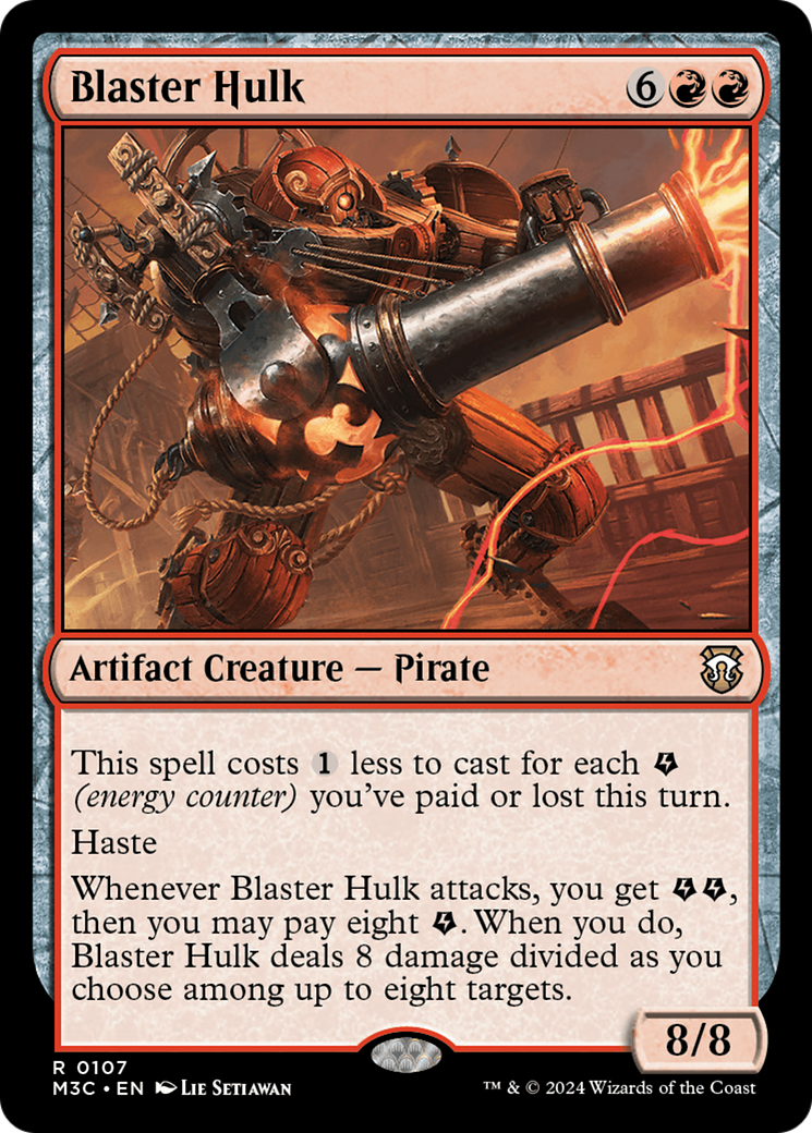 Blaster Hulk (M3C-107) - Modern Horizons 3 Commander