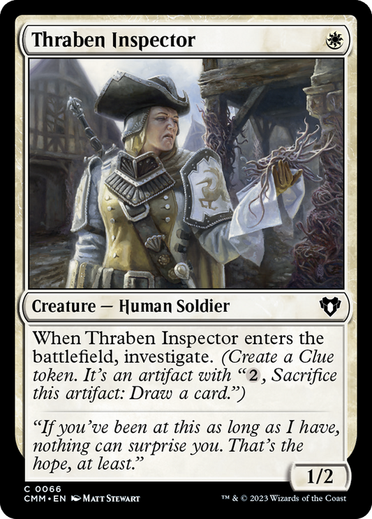 Thraben Inspector (CMM-066) - Commander Masters