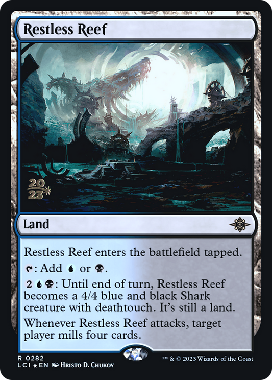 Restless Reef (PRE-282) - The Lost Caverns of Ixalan Promos (Prerelease) Foil