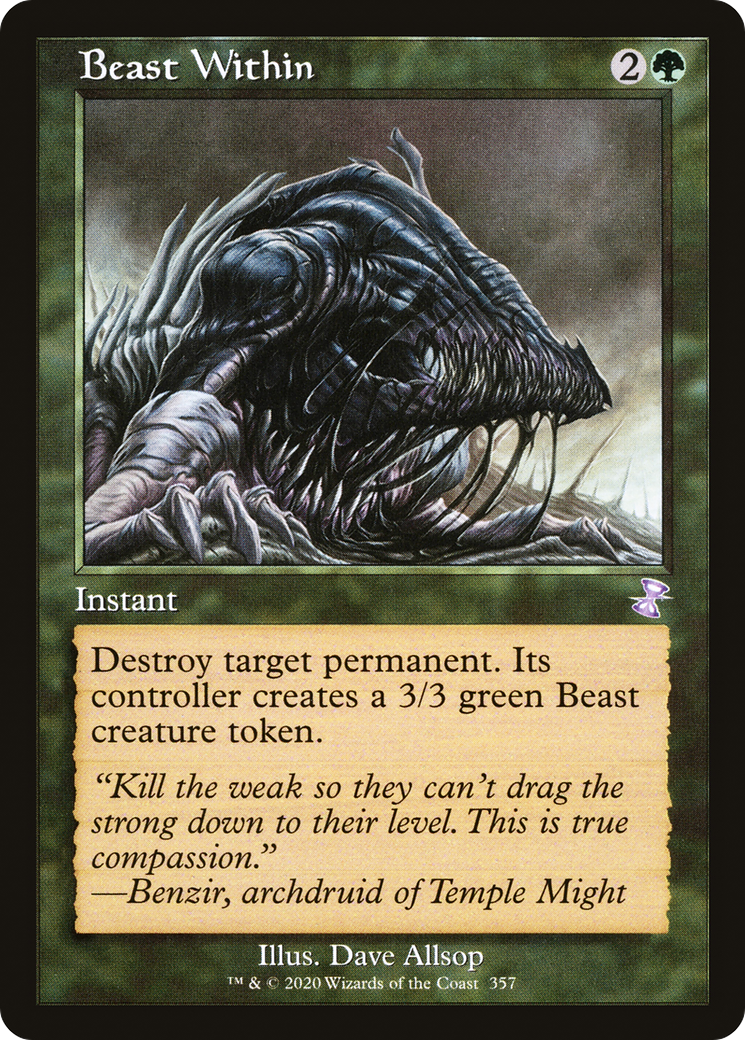 Beast Within (TSR-357) - Time Spiral Remastered Foil