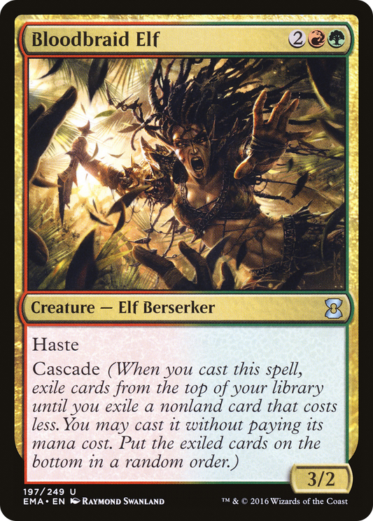 Bloodbraid Elf (EMA-197) - Eternal Masters Foil