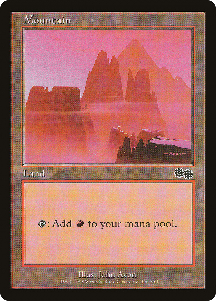 Mountain (USG-346) - Urza's Saga