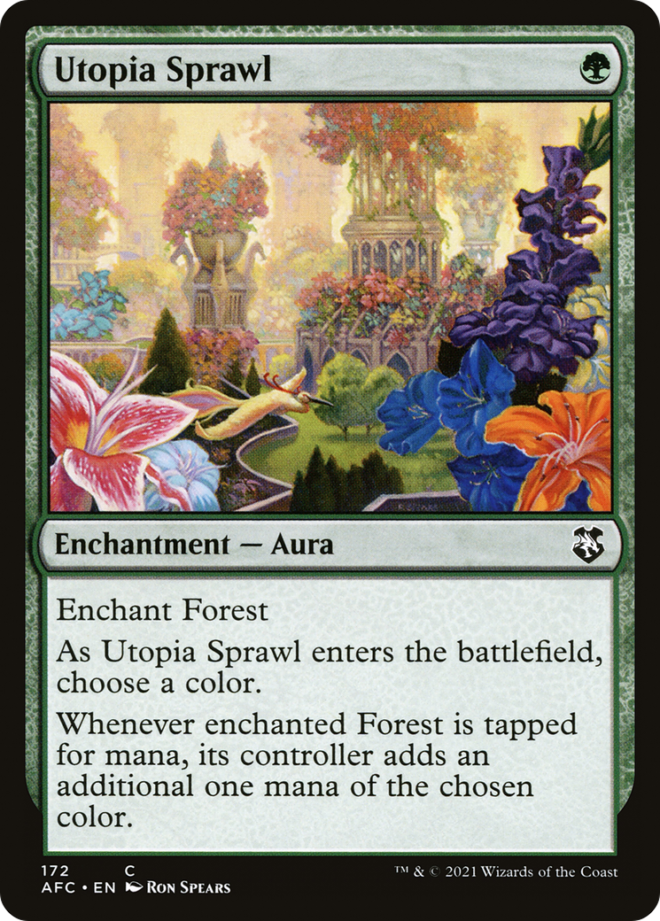 Utopia Sprawl (AFC-172) - Forgotten Realms Commander