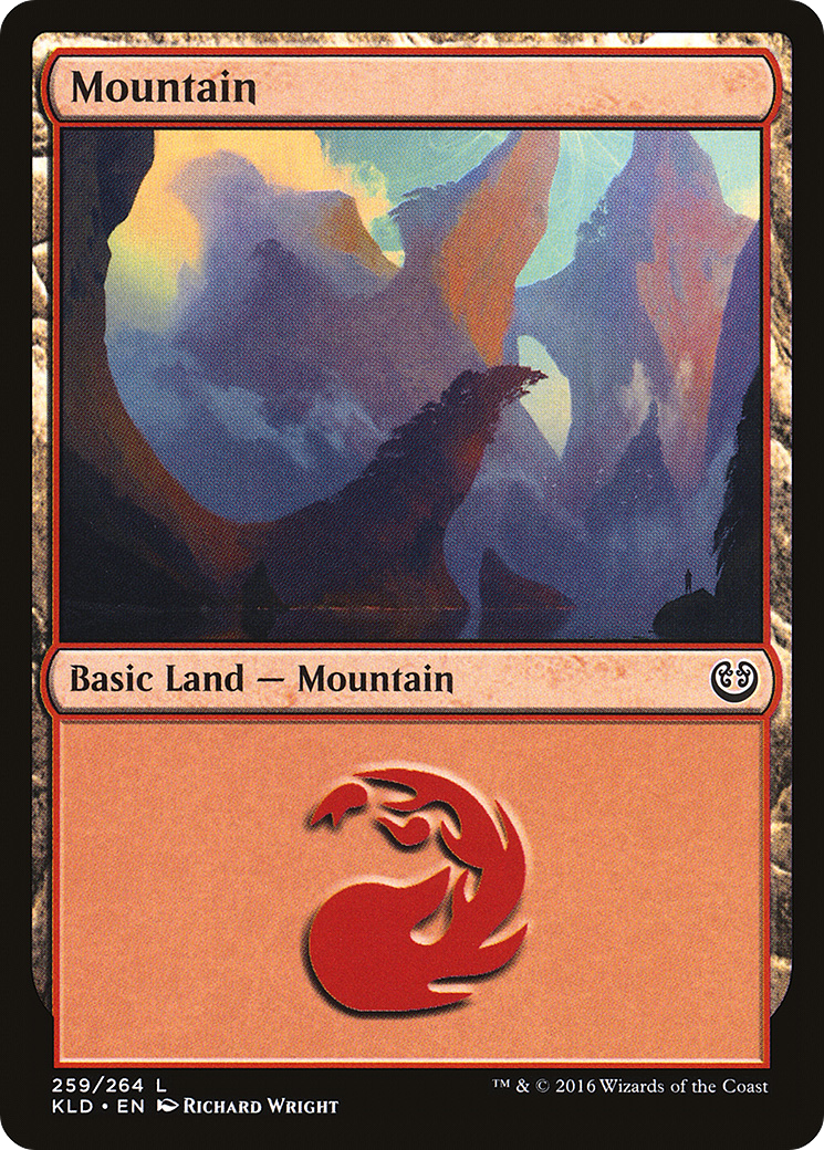 Mountain (KLD-259) - Kaladesh Foil