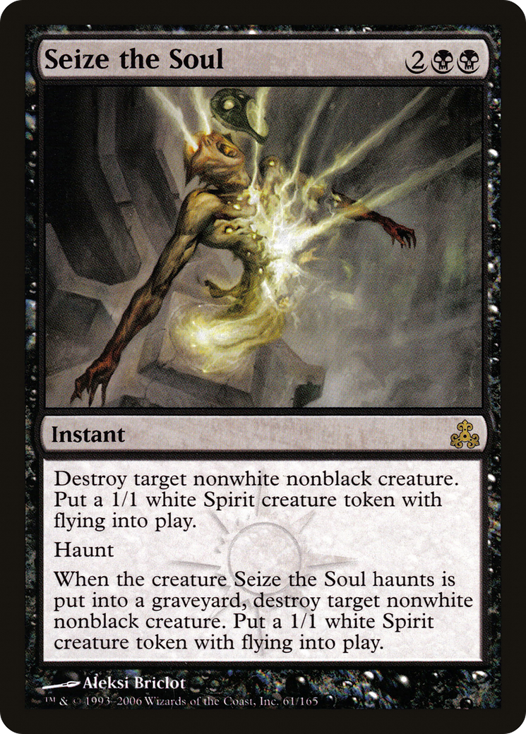 Seize the Soul (GPT-061) - Guildpact Foil