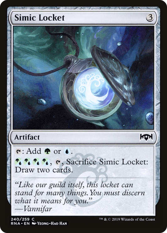 Simic Locket (RNA-240) - Ravnica Allegiance