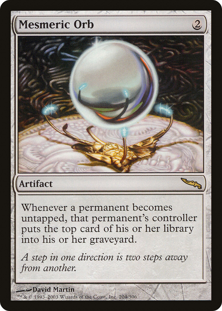 Mesmeric Orb (MRD-204) - Mirrodin