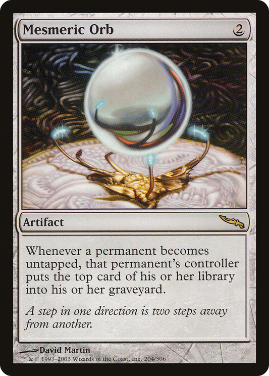 Mesmeric Orb (MRD-204) - Mirrodin