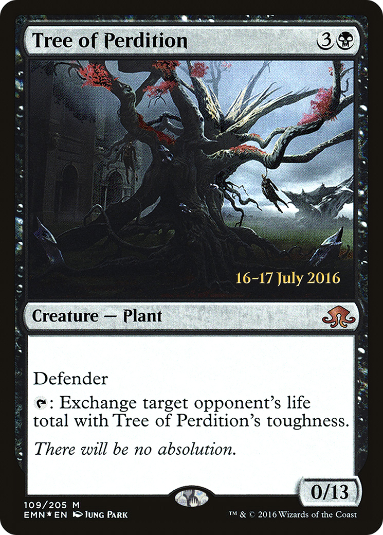 Tree of Perdition (PRE-109S) - Eldritch Moon Promos (Prerelease) Foil