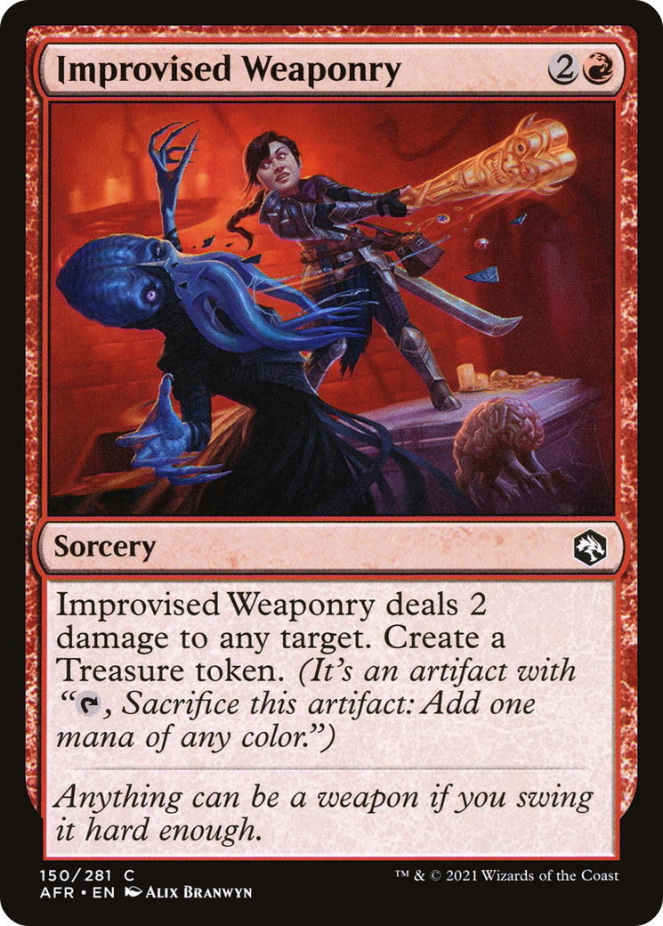 Improvised Weaponry  (AFR-150) - Adventures in the Forgotten Realms Foil