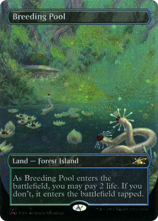 Breeding Pool  (Borderless)(UNF-537) - Unfinity Foil