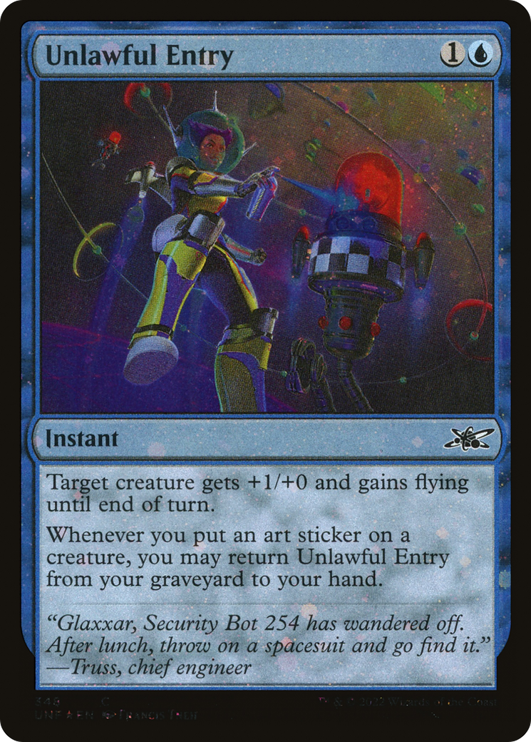 Unlawful Entry (UNF-348) - Unfinity Foil