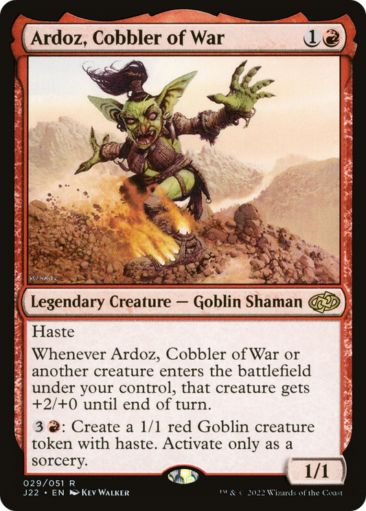 Ardoz, Cobbler of War (J22-029) - Jumpstart 2022