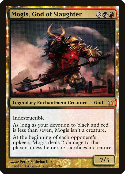 Mogis, God of Slaughter (BNG-151) - Born of the Gods