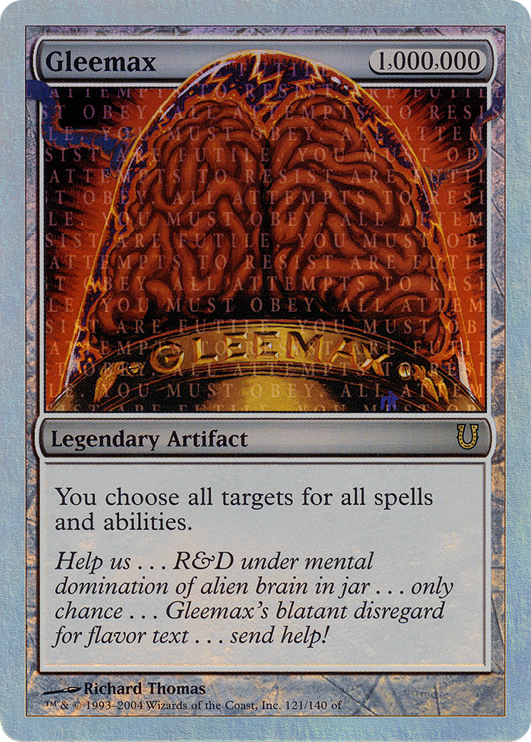 Gleemax (UNH-121★) - Unhinged Foil