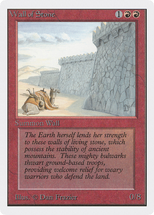 Wall of Stone (2ED-183) - Unlimited Edition