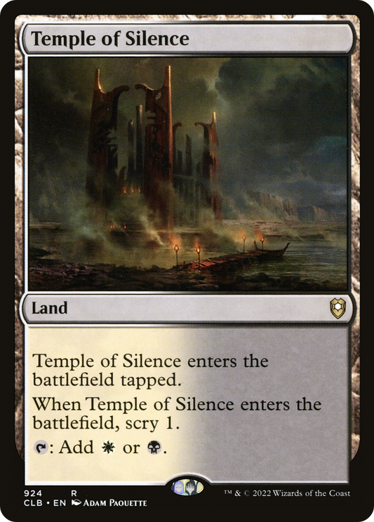 Temple of Silence (CLB-924) - Commander Legends: Battle for Baldur's Gate