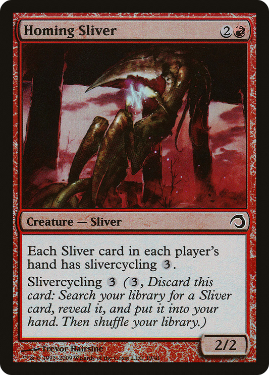 Homing Sliver (H09-019) - Premium Deck Series: Slivers Foil