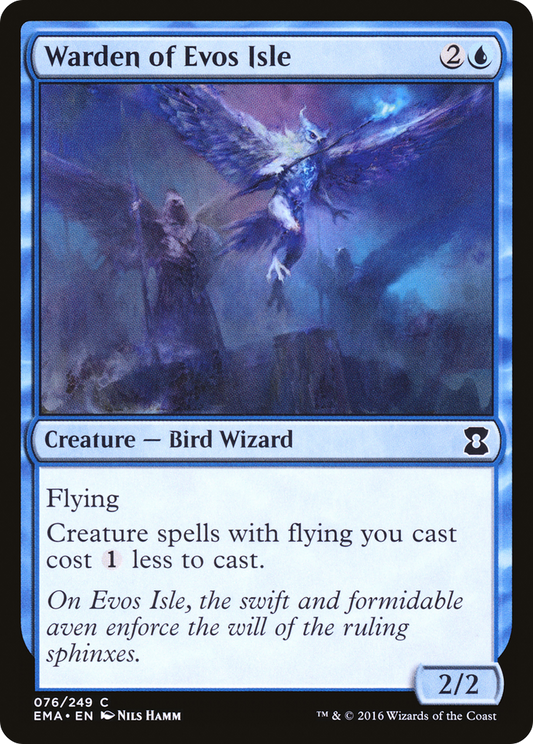 Warden of Evos Isle (EMA-076) - Eternal Masters