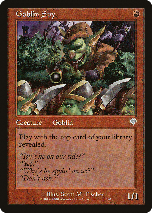 Goblin Spy (INV-145) - Invasion Foil