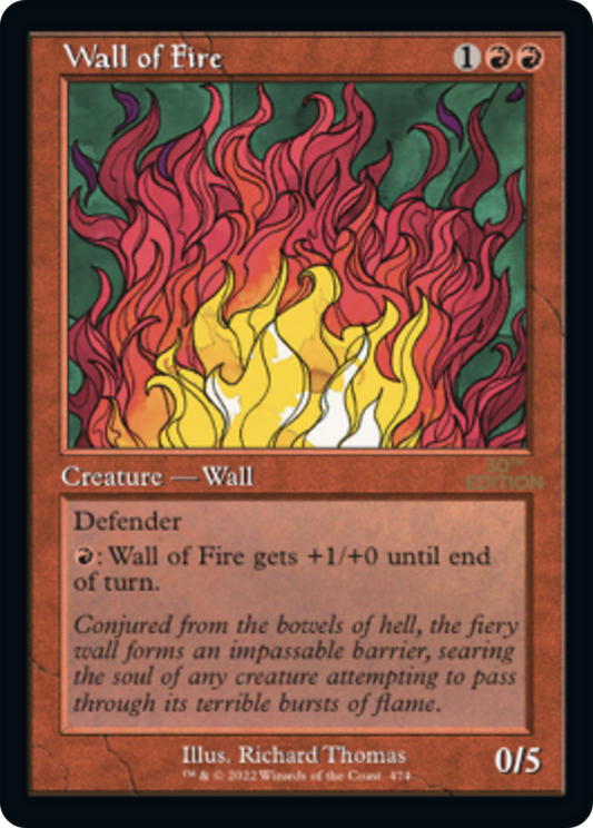 Wall of Fire (30A-474) - 30th Anniversary Edition