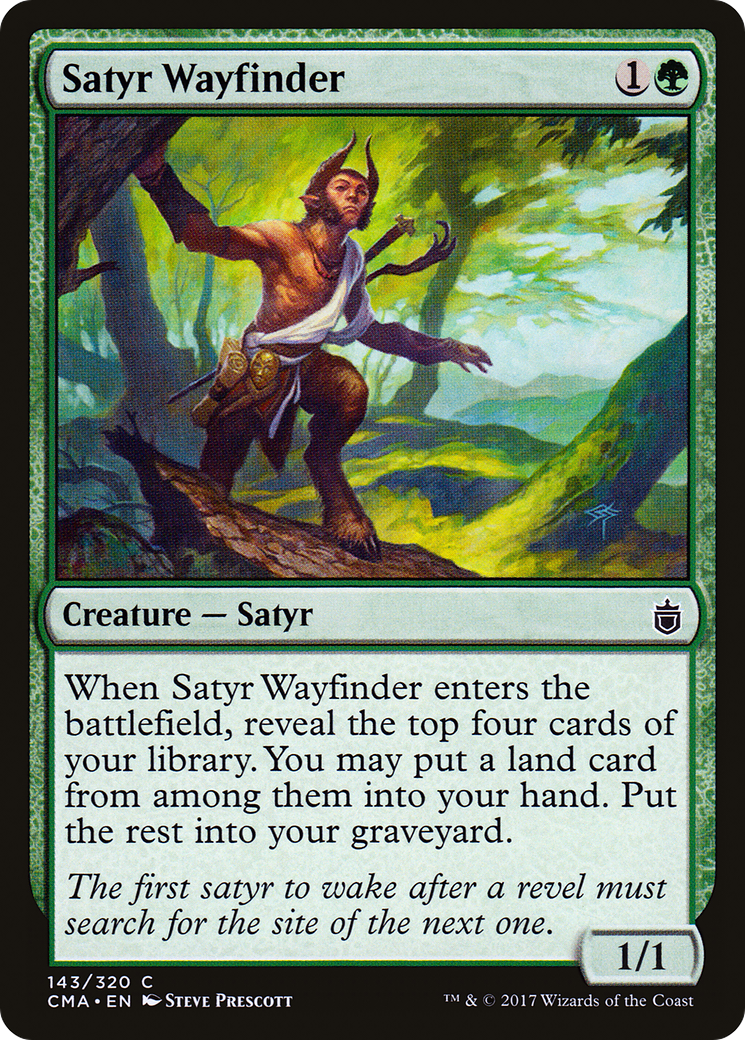 Satyr Wayfinder (CMA-143) - Commander Anthology