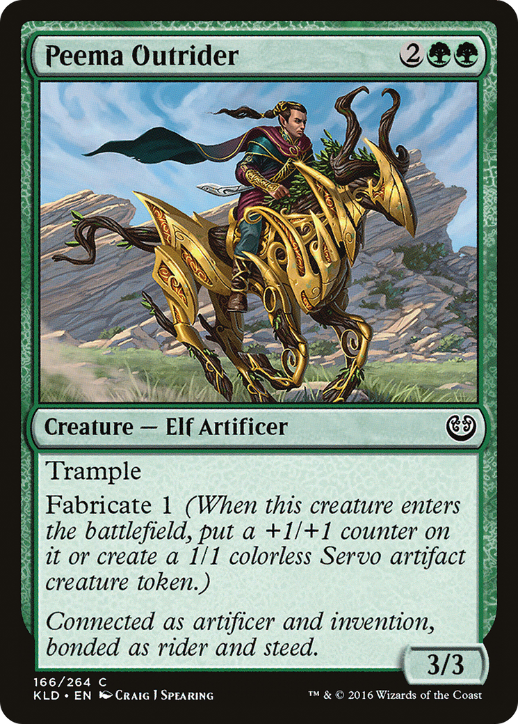 Peema Outrider  (KLD-166) - Kaladesh