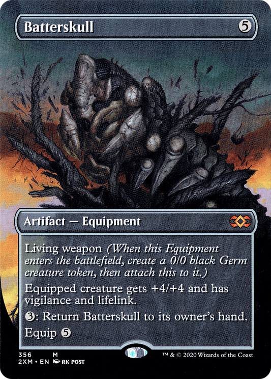 Batterskull (Borderless) (2XM-356) - Double Masters (Borderless)