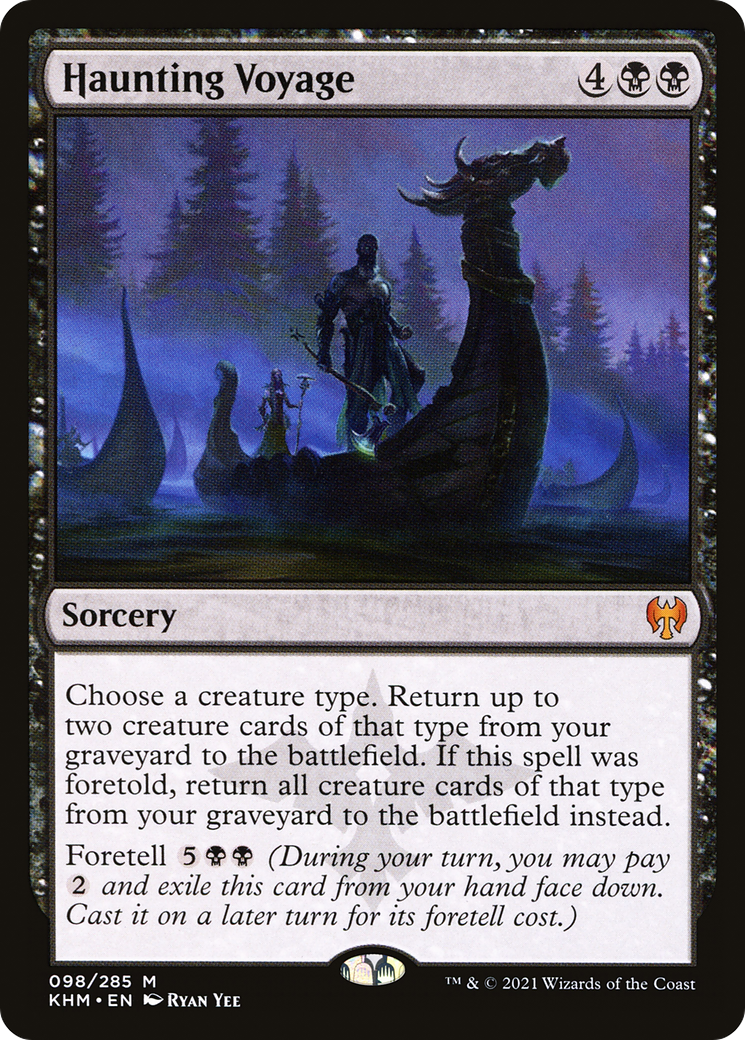 Haunting Voyage  (KHM-098) - Kaldheim Foil
