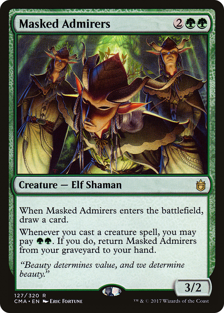 Masked Admirers (CMA-127) - Commander Anthology