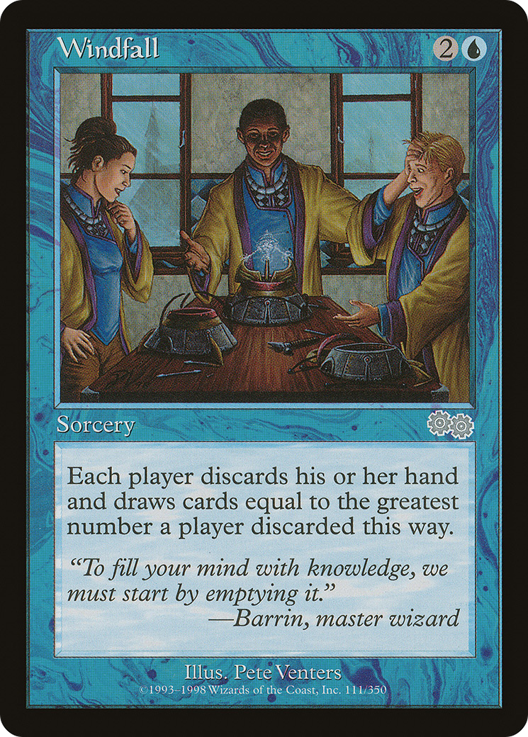 Windfall (USG-111) - Urza's Saga