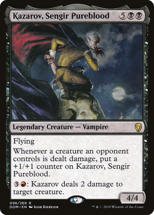 Kazarov, Sengir Pureblood (DOM-096) - Dominaria