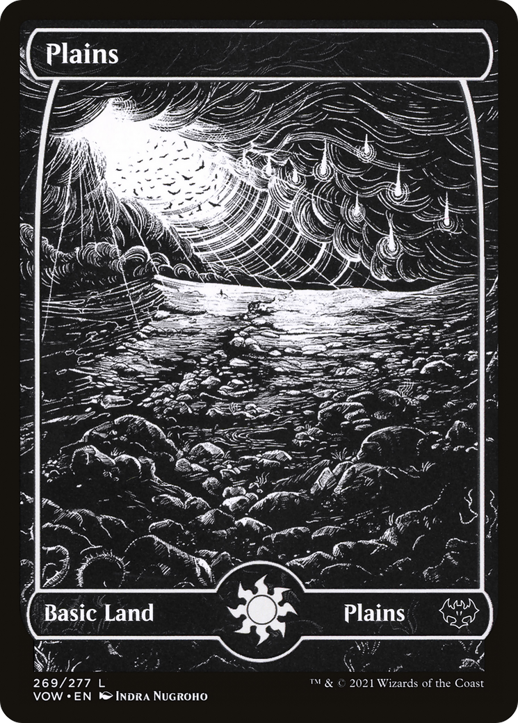 Plains (VOW-269) - Innistrad: Crimson Vow: (Showcase) Foil
