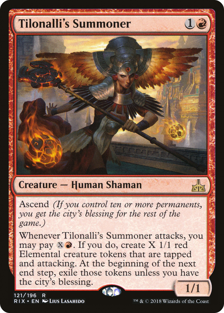 Tilonalli's Summoner  (RIX-121) - Rivals of Ixalan