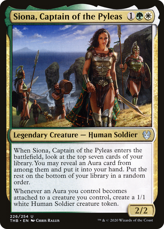 Siona, Captain of the Pyleas (THB-226) - Theros Beyond Death