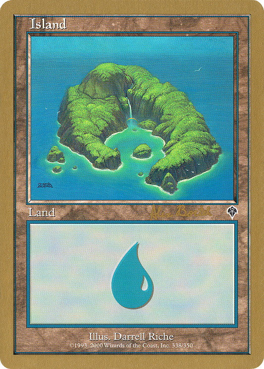 Island (WC01-AB338) - World Championship Decks 2001