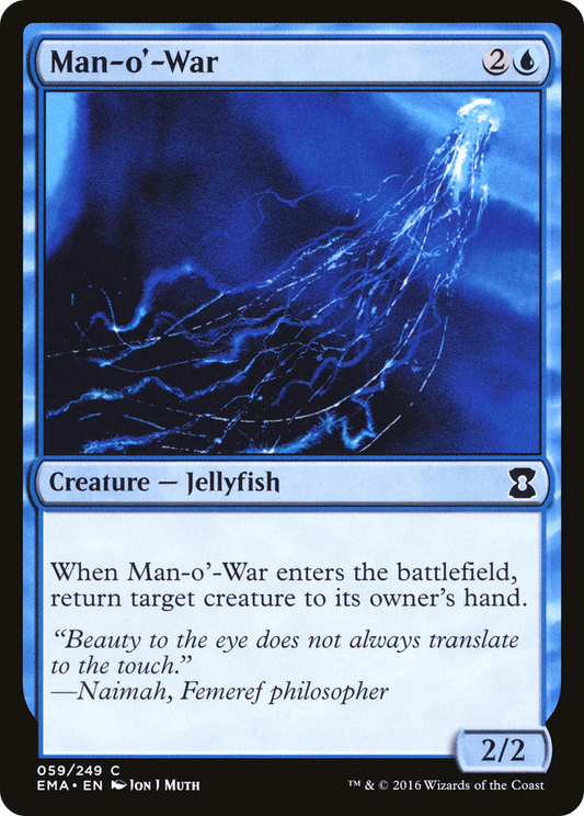 Man-o'-War (EMA-059) - Eternal Masters Foil