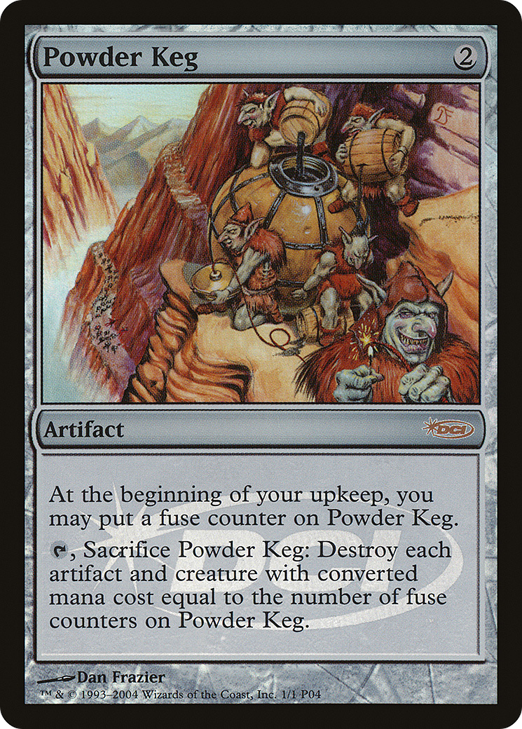 Powder Keg (P04-001) - Magic Player Rewards 2004 Foil