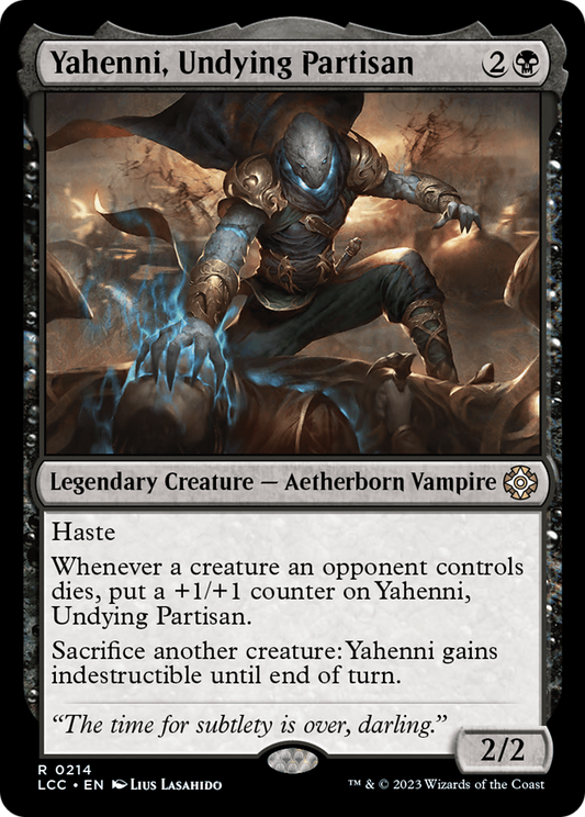 Yahenni, Undying Partisan (LCC-214) - The Lost Caverns of Ixalan Commander