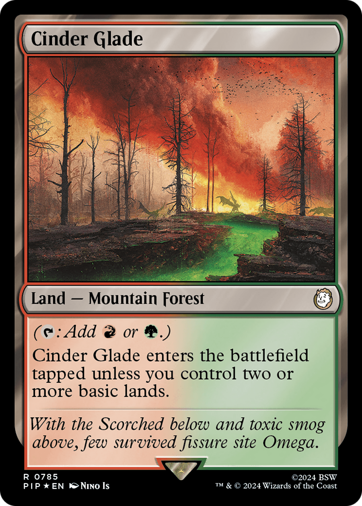 Cinder Glade (PIP-785) - Fallout Foil