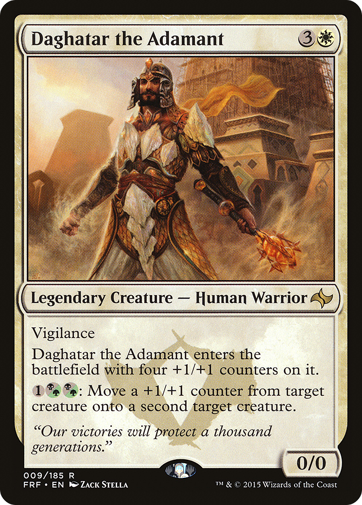 Daghatar the Adamant (FRF-009) - Fate Reforged