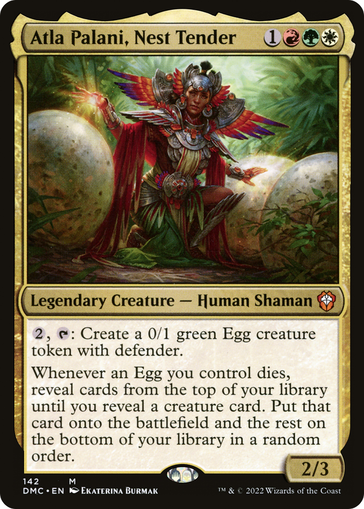 Atla Palani, Nest Tender (DMC-142) - Dominaria United Commander