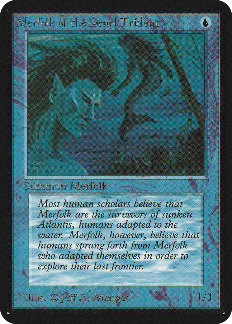 Merfolk of the Pearl Trident (LEA-066) - Limited Edition Alpha