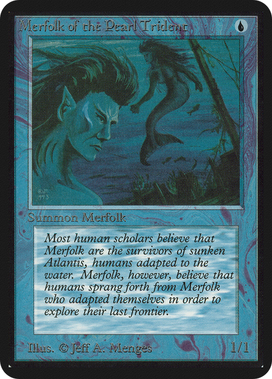 Merfolk of the Pearl Trident (LEA-066) - Limited Edition Alpha