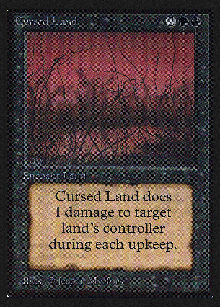 Cursed Land (CED-098) - Collectors' Edition