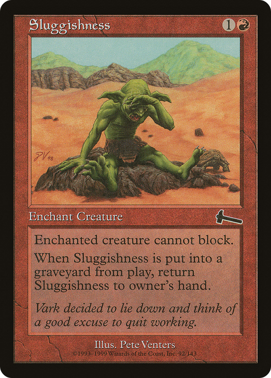 Sluggishness (ULG-092) - Urza's Legacy