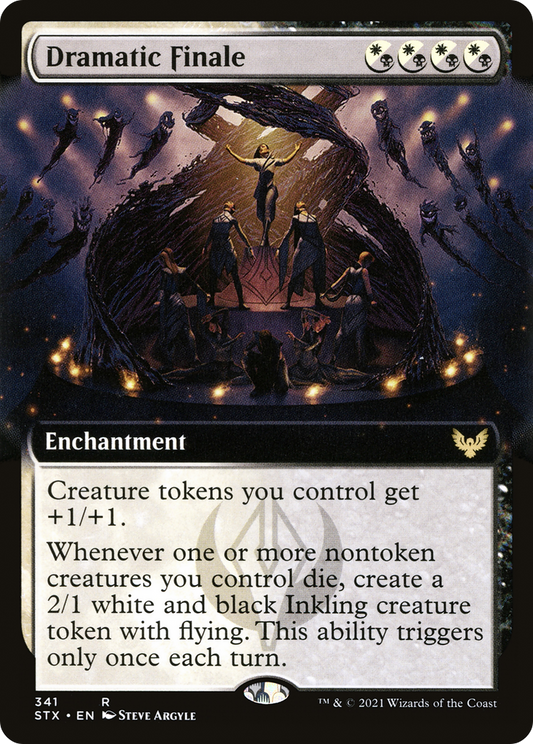 Dramatic Finale (STX-341) - Strixhaven: School of Mages: (Extended Art) Foil